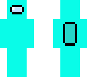among us cyan