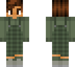 anthony green chequered dungarees