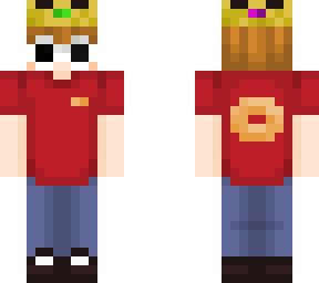 bagel boy with a crown