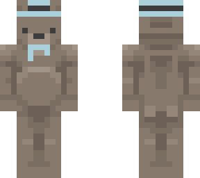 bear with a hat