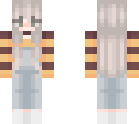 bee sweater with overalls