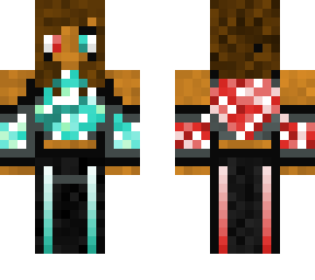 black diamond/redstone girl