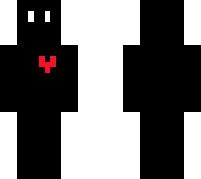 black heart man
