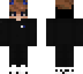 blue and black boy