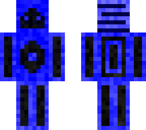 blue and black guy