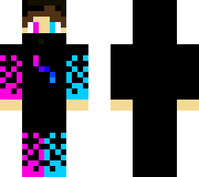 blue and purple pvp skin