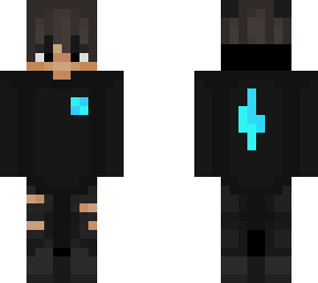 blue eyes eboy with headphones (black eyes)