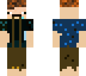 blue farmer noob boy