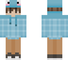 blue frog boy