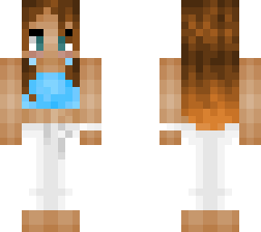 blue top girl :)