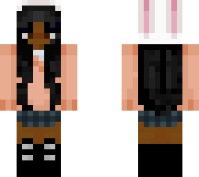 brown girl bunny hat