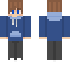 brown hair blue eyes guy