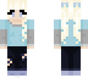 casual blonde