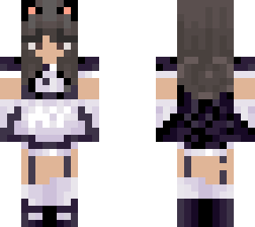 cat girl maid uwu