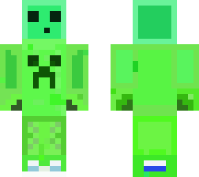 cool creeper/slime characters for guys.