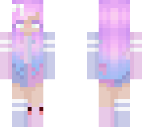 cotton candy - girl skin