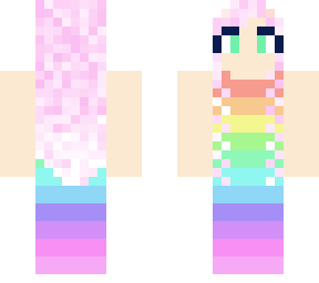 cute rainbow  girl cat