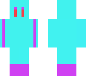 cyan suit