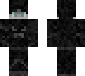 dark grey themed boy with pink and blue 3d effect