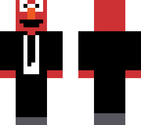 elmo con traje