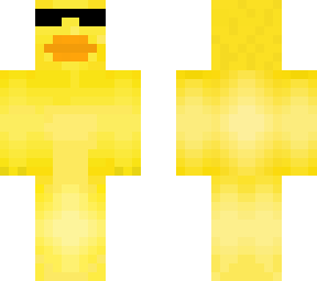 ente mit sonnenbrille