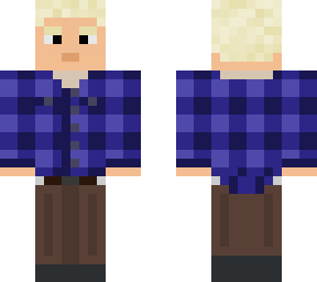 flannel dude with suspenders