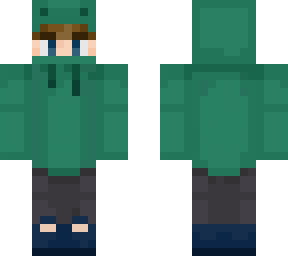 frog hoodie (: