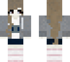 girl in sweater skin