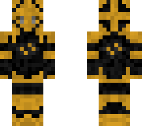 glowing armor gold