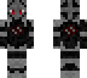 glowing armor red