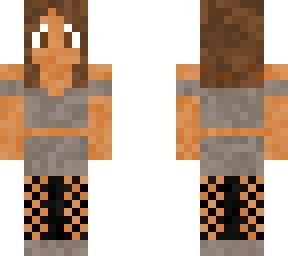 gray outfit