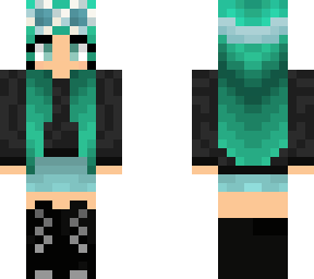 green hair goggles- unfinished