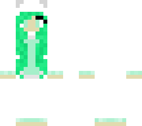 green kitty onesie
