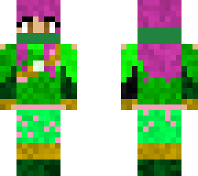 green ninja/ nature ninja girl version corrected