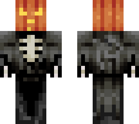 grim reaper with pumpkin head