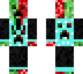 half and half fire creeper and normal creeper