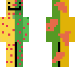 half turtle half carrot with 3rd degree burns and blood splatter