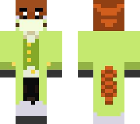 hobbit red panda (dress shirt, vest, coat, mask, earrings)