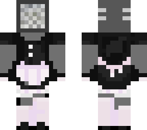 maid outfit tv head