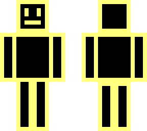 man in black