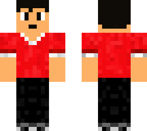 me in red shirt