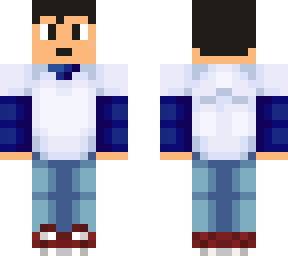 me in white