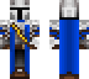 medieval mando (blue)