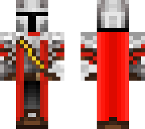 medieval mando (red)