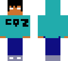 my cool dreaded minecraft skin version 2.50