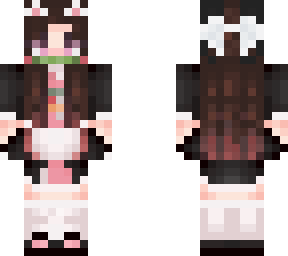 nezuko maid skin itzel's