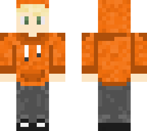 orange hoodie kid