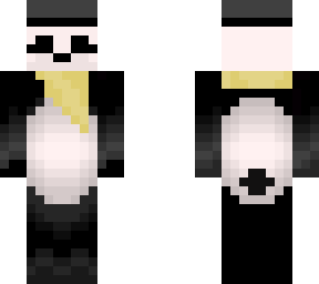 panda with scarf