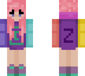 pink hair karl
