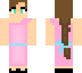 pink party dress